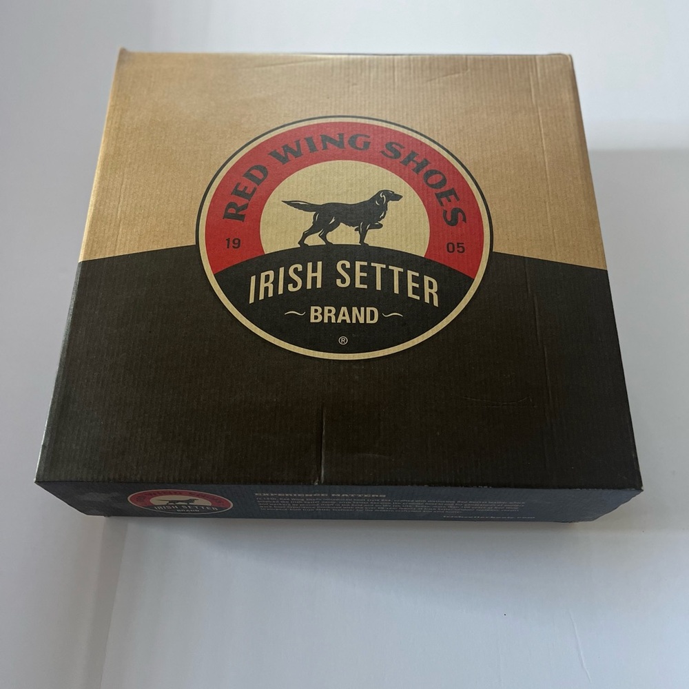 Red Wing Irish Setter Ramsey Soft Toe Boots Dark Brown Leather